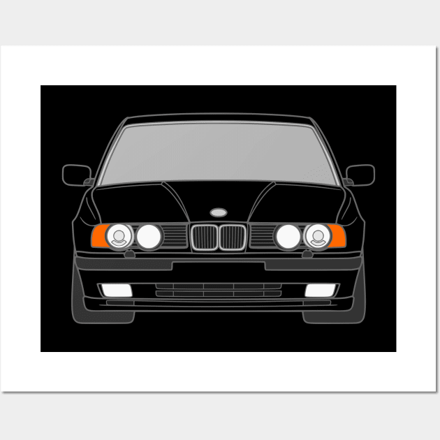 BMW E34 Wall Art by EDIM